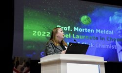 Nobel ödüllü Meldal, Kocaeli'de öğrencilerle buluştu