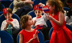 Rusya'da 23 Nisan Ulusal Egemenlik ve Çocuk Bayramı haftasında 'Uluslararası Çocuk Şenliği' yapıldı