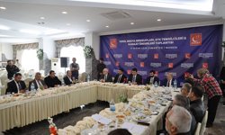 Saadet Partisi Genel Başkanı Arıkan, Mardin'de düzenlenen toplantıya katıldı