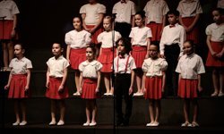 Samsun Devlet Opera ve Balesinin 'Çocuk Korosu' konser verdi