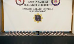 Samsun'da 18 bin 452 uyuşturucu hap ele geçirildi