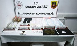 Samsun'da uyuşturucu operasyonunda 5 zanlı yakalandı