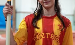 Sırıkla atlamada Türkiye rekortmeni 12 yaşındaki Elif, zirveye göz kırpıyor: