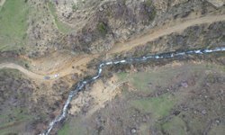 Şırnak'ın 'saklı cenneti' kanyon dronla görüntülendi