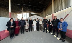 Şırnak'ta kadınlardan polislere sürpriz kutlama