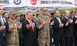 Şırnak'ta 'Polis Haftası' kapsamında şehitler anıldı