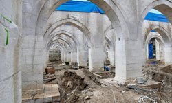 Sivas'taki 829 yıllık Ulu Cami'nin restorasyonu devam ediyor