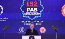 TBMM Başkanı Kurtulmuş, Cumhurbaşkanı Erdoğan'ın PAB Genel Kurulu onuruna verdiği akşam yemeğinde konuştu: