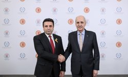 TBMM Başkanı Kurtulmuş, Ermenistan Ulusal Meclis Başkanı Simonyan ile görüştü
