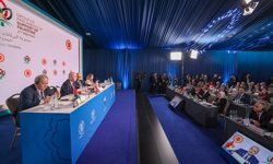 TBMM Başkanı Kurtulmuş, Filistin'i Destekleyen Parlamentolar Grubu İkinci Toplantısı'nda konuştu: