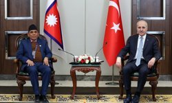 TBMM Başkanı Kurtulmuş, Nepal Ulusal Meclis Başkanı Dahal ile görüştü
