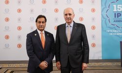 TBMM Başkanı Kurtulmuş, Pakistan Ulusal Meclisi Başkanı Sadık ile görüştü