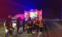 Tekirdağ'da devrilen otomobildeki 1 kişi öldü, 3 kişi yaralandı