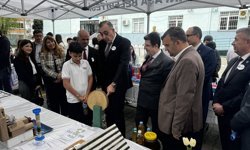 Tekirdağ'da 'Sıfır Atık' sergisinde öğrencilerin geri dönüşüm temalı çalışmaları beğeniye sunuldu