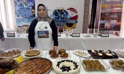 Tekirdağ'da yöresel tatlılar yarıştı