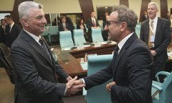 Ticaret Bakanı Bolat ABD Ticaret Odası heyetiyle görüştü: