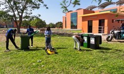 TİKA, Gambiya Üniversitesinde 'Kampüste Sıfır Atık Projesi'ni başlattı