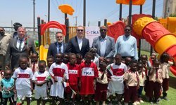 TİKA'nın Sudan'da kurduğu çocuk parkı açıldı