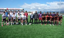 Tokat'ta Şehitlere Rahmet Filistin'e Destek Liseler Arası Futbol Turnuvası başladı