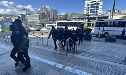 Trabzon merkezli uyuşturucu operasyonunda yakalanan 76 şüpheli tutuklandı