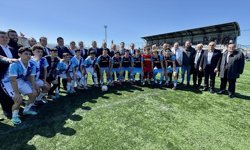 Trabzon'da TÜGVA GençLig Liseler Arası Futbol Turnuvası başladı