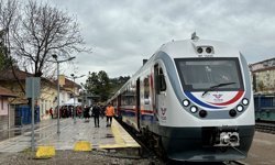 Turistik Tuz Ekspresi 2026 sezonunun ilk seferinde Çankırı'ya geldi