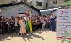 Türk Kızılay, Gazze'de çocuklara yönelik desteklerini sürdürüyor
