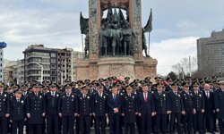 Türk Polis Teşkilatının kuruluşunun 181. yılı Taksim'de kutlandı
