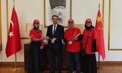 'Türk Uçurtma Takımı', Çin'de düzenlenen festivalde 2 altın madalya kazandı