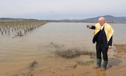 TZOB Genel Başkanı Bayraktar, İzmir'de aşırı yağışlardan etkilenen bölgeleri inceledi