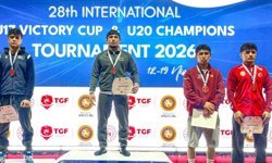 Uluslararası Şampiyonlar Güreş Turnuvası Antalya'da sona erdi