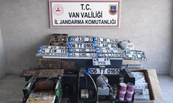 Van'da sahte plaka basıp sattıkları iddia edilen 4 şüpheli yakalandı