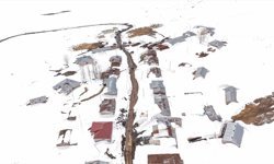 Van'ın yüksek yerleşim yerlerinde kışın etkileri sürüyor