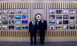 Yargıtay Cumhuriyet Başsavcısı Şentürk, Bakü'de Azerbaycan Başsavcısı Aliyev'le görüştü