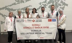 Yeryüzü Doktorları Derneğinin gönüllü sağlık ekibi Somali'ye gitti