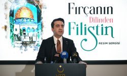 YTB'nin ev sahipliğinde Ankara'da 'Fırçanın Dilinden Filistin' resim sergisi düzenlendi