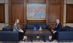 AB Yüksek Temsilcisi Kallas, Bakü'de Azerbaycan Dışişleri Bakanı Bayramov'la görüştü