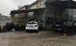 Adıyaman'da dolu yağışı etkili oldu