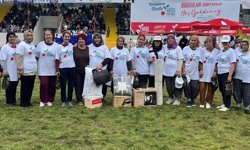 Antalya'da kadınlar 27. Geleneksel Tarım ve Seracılık Festivali'nde kıyasıya yarıştı