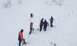 Artvin'de çığ altında kalan çobanı arama çalışmaları yeniden başladı