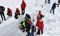 Artvin'de çığ altında kalan çobanı arama çalışmalarına devam edildi