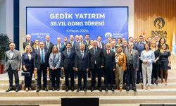 Borsa İstanbul'da gong Gedik Yatırım'ın 35'inci yılı onuruna çaldı