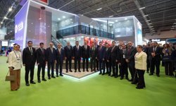 Cumhurbaşkanı Yardımcısı Yılmaz, SAHA 2026 fuarı ziyaretinde konuştu: