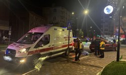 Kırklareli'de otomobilin çarptığı yaya hayatını kaybetti