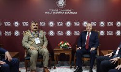 Milli Savunma Bakanı Güler, Irak Genelkurmay Başkan Yardımcısı Korgeneral Harbiye'yi kabul etti