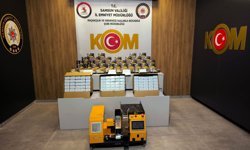 Samsun'da 55 bin 800 makaron ele geçirildi