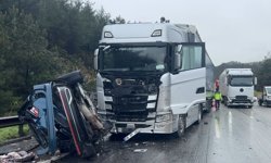 Tarsus-Pozantı Otoyolu'nda zincirleme kazada 1 kişi hayatını kaybetti, 5 kişi yaralandı