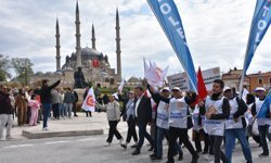 TÜRK-İŞ '1 Mayıs Emek ve Dayanışma Günü'nü Edirne'de kutladı
