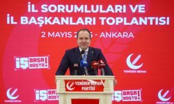 Yeniden Refah Partisi Genel Başkanı Erbakan, partisinin il başkanları toplantısında konuştu: