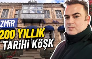 Uluslararası Gazeteci-Yazar Umut Yılmazkeçeci, İzmir’de 200 Yıllık Küçük Köşk’ü Ziyaret Etti